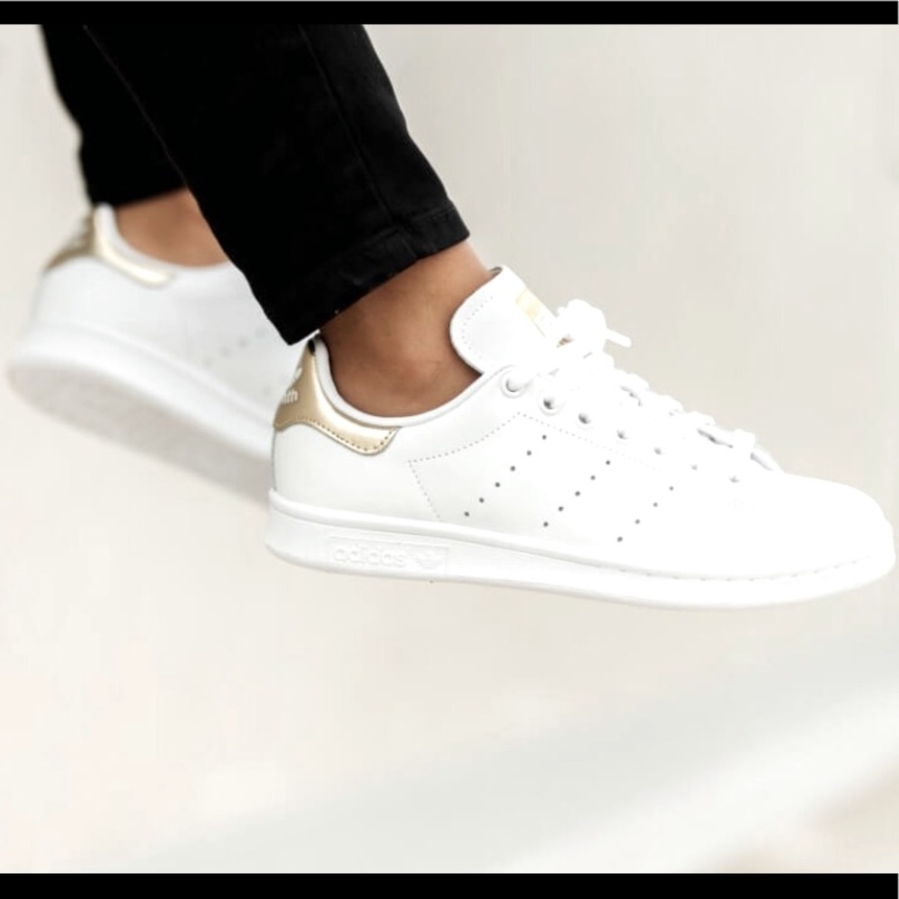 Stan Smith Adidas Gold/White NIB Womens 10